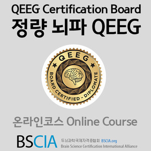 QEEG 정량화뇌파 36시간 온라인 코스-BA212